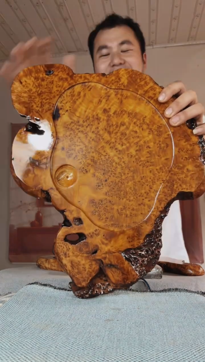 【闪购商品】木木雕茶盘不含配件 截图为准 44