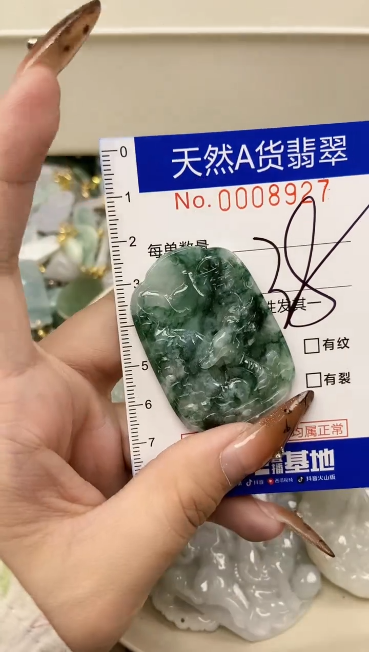 【闪购商品】翡翠颈饰未镶嵌天然A货翡翠