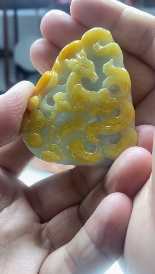 【闪购商品】翡翠吊坠(不含链)未镶嵌翡翠A货2025/2/23