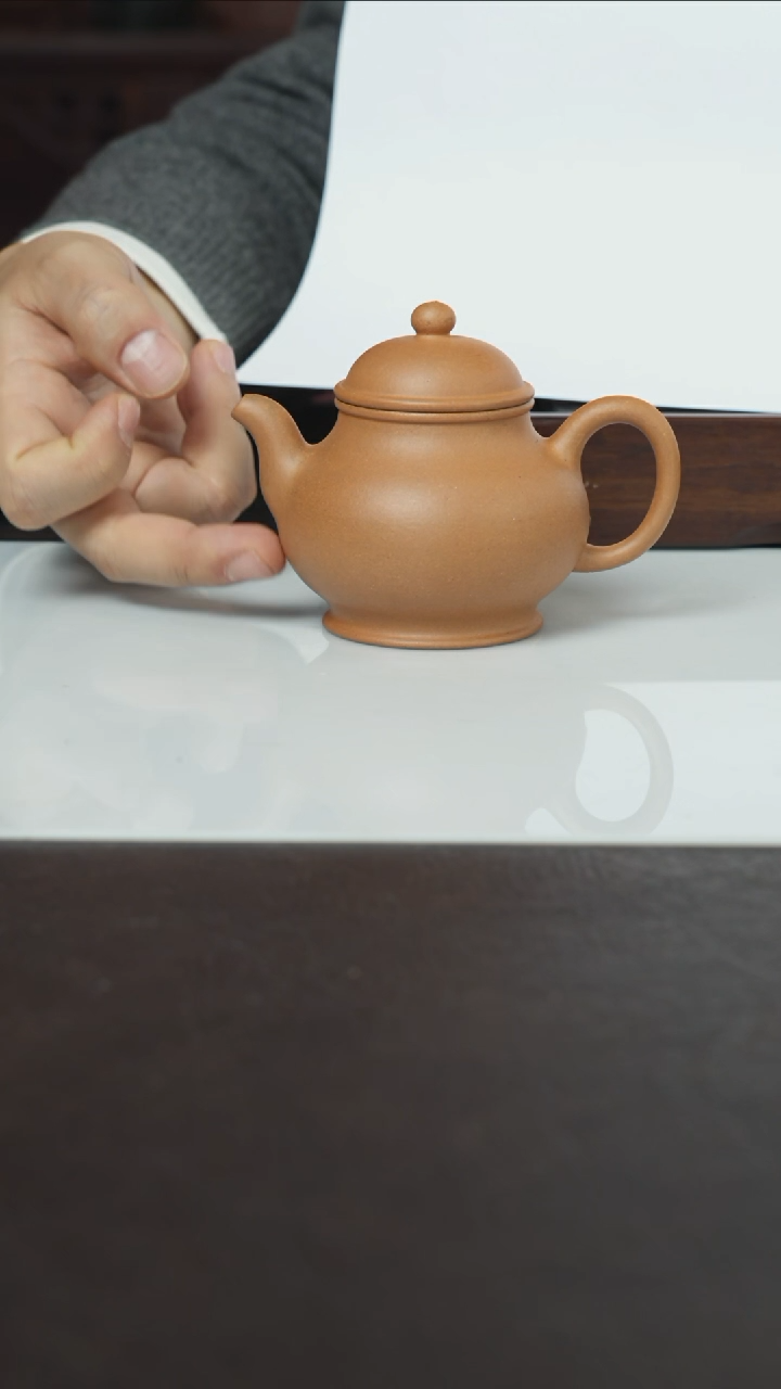 【闪购商品】紫砂茶壶小潘壶黄降