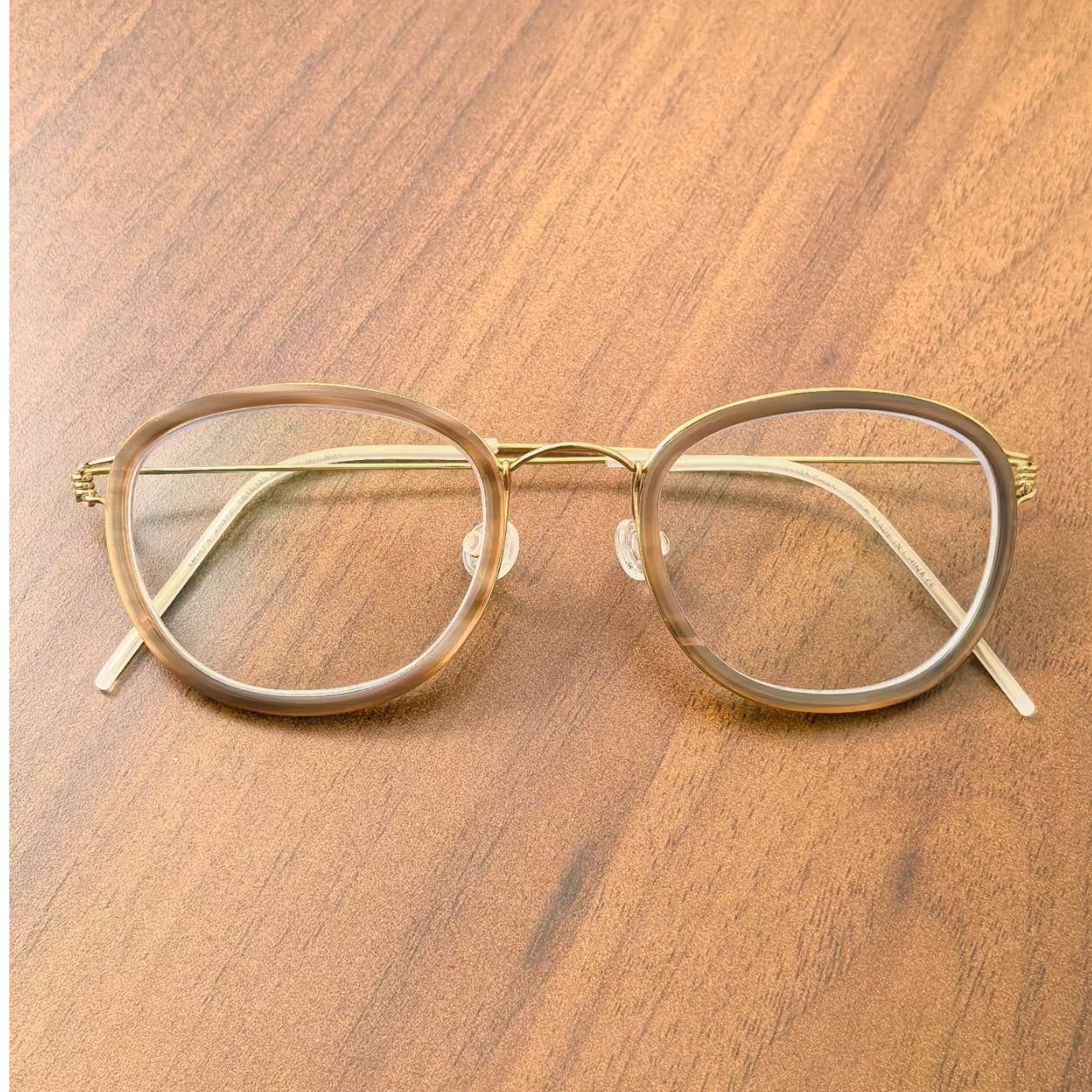 手工自制Max林德同款水牛角眼镜框复古方框男款商务时尚大框镜架