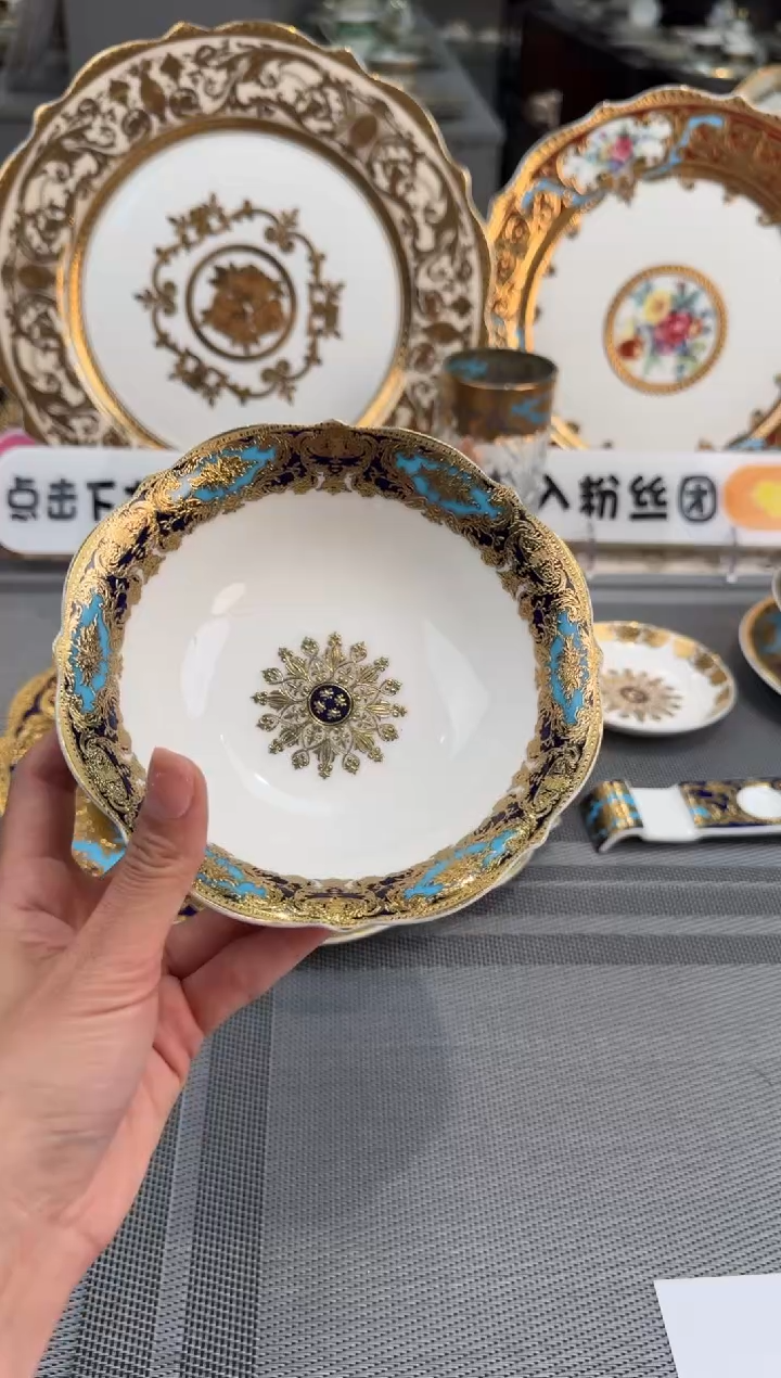 【闪购商品】瓷片6英寸水果碗碗福利款