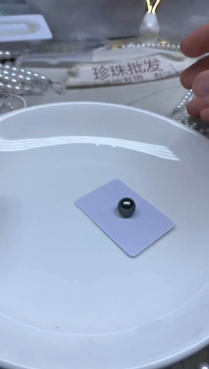 海水珍珠裸珠半孔