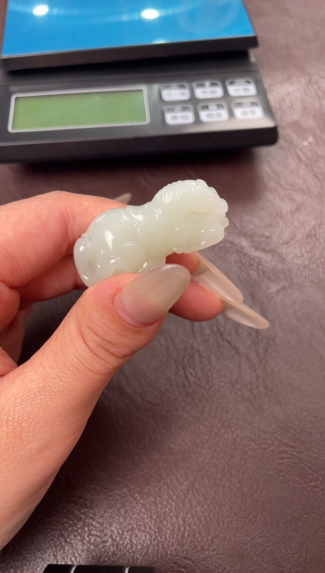 吊坠(不含链)未镶嵌和田玉马