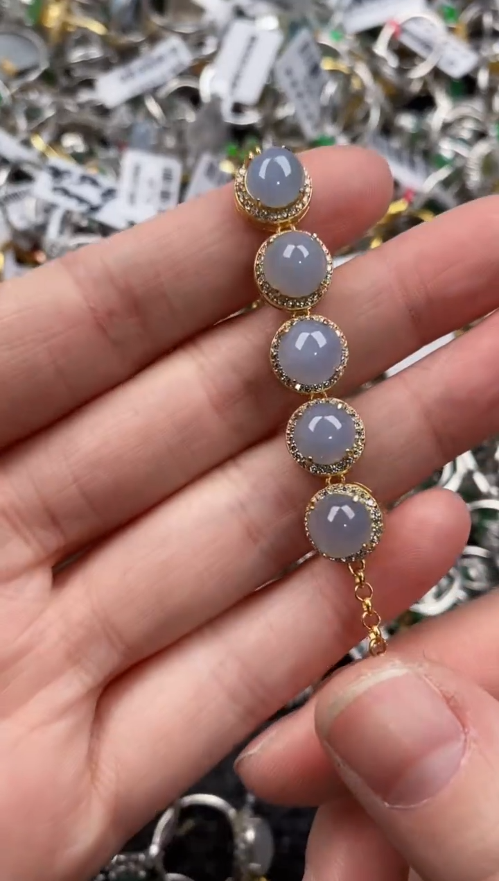 银S925镶嵌戒指翡翠888                  3