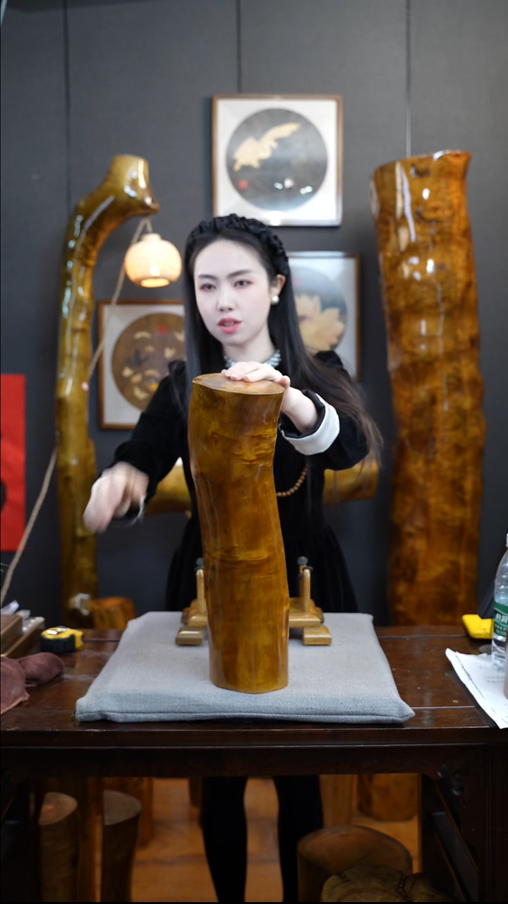 【闪购商品】金丝楠金丝楠木摆件