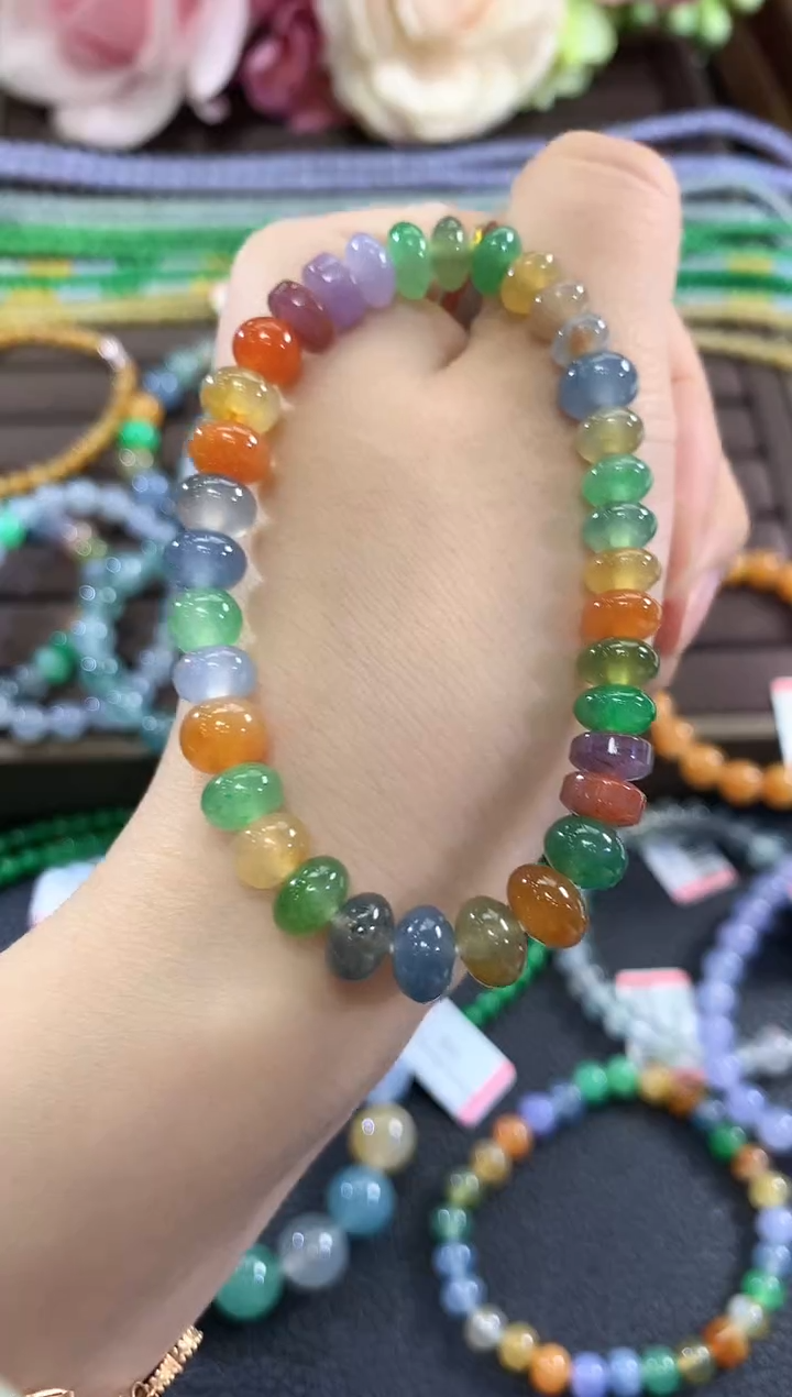 未镶嵌手串翡翠c261   