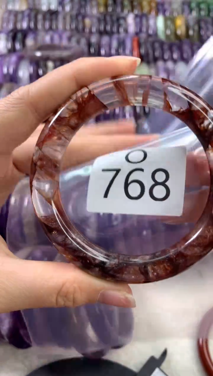 【闪购商品】水晶水晶手镯O未镶嵌768-58