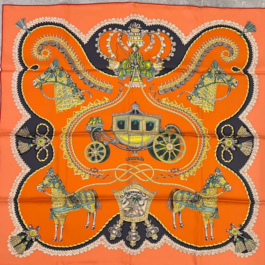 Hermes【国现 专柜5450】女士丝巾