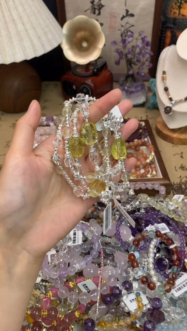 水晶手链未镶嵌5209手串