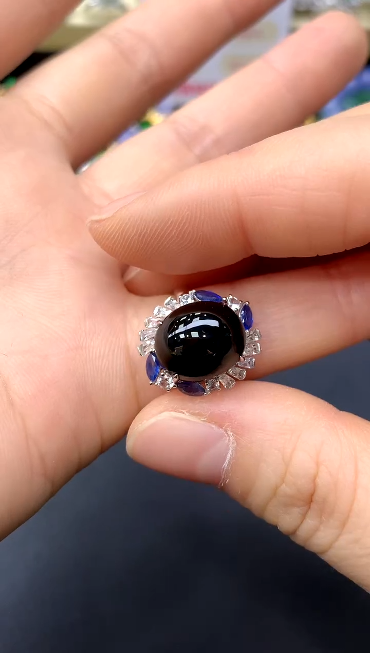 18K金镶嵌戒指翡翠239-中国好珍宝