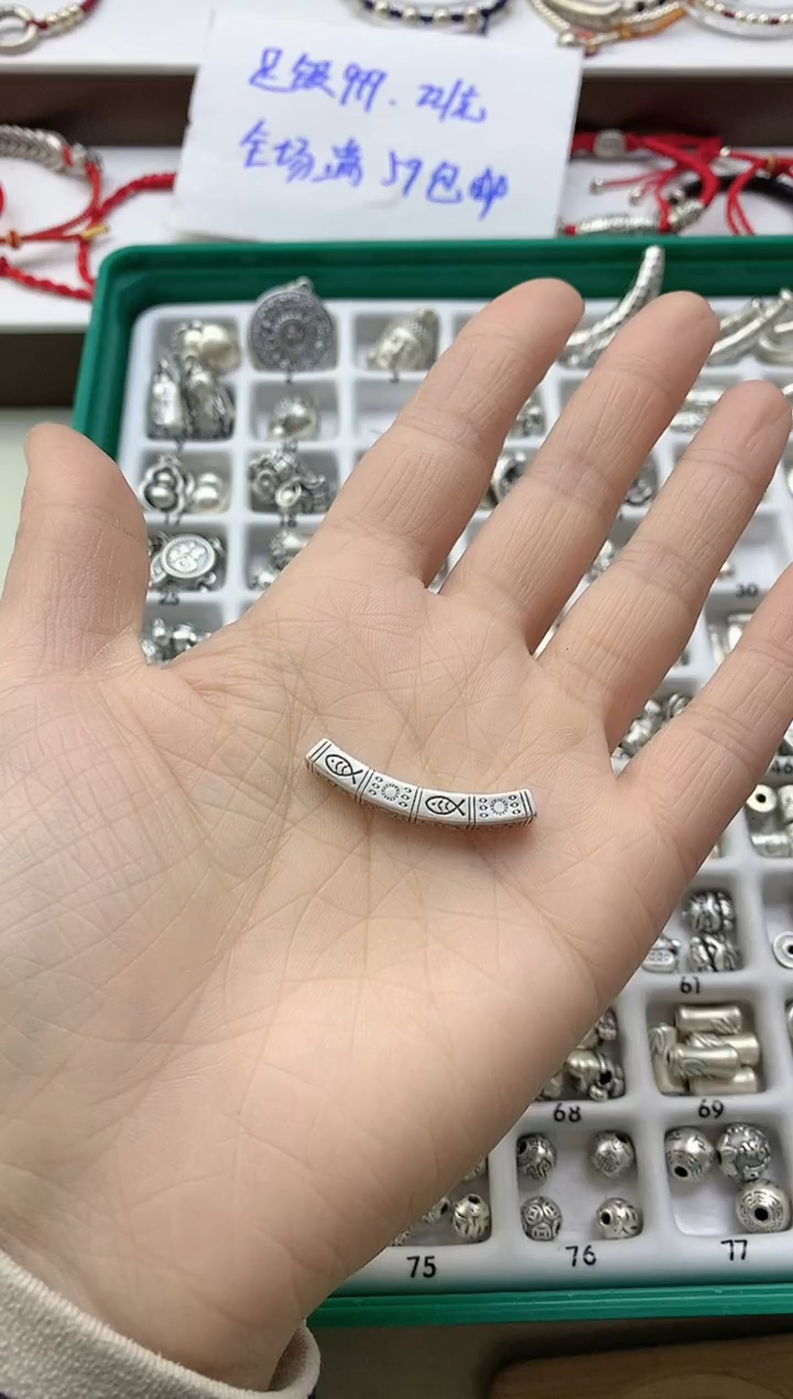 珐琅足银#风铃子银饰#随心而愈