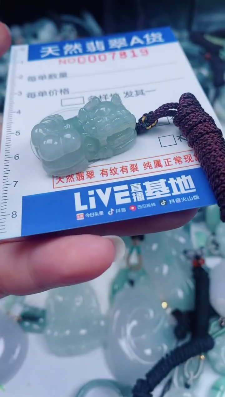 颈饰未镶嵌翡翠00007819