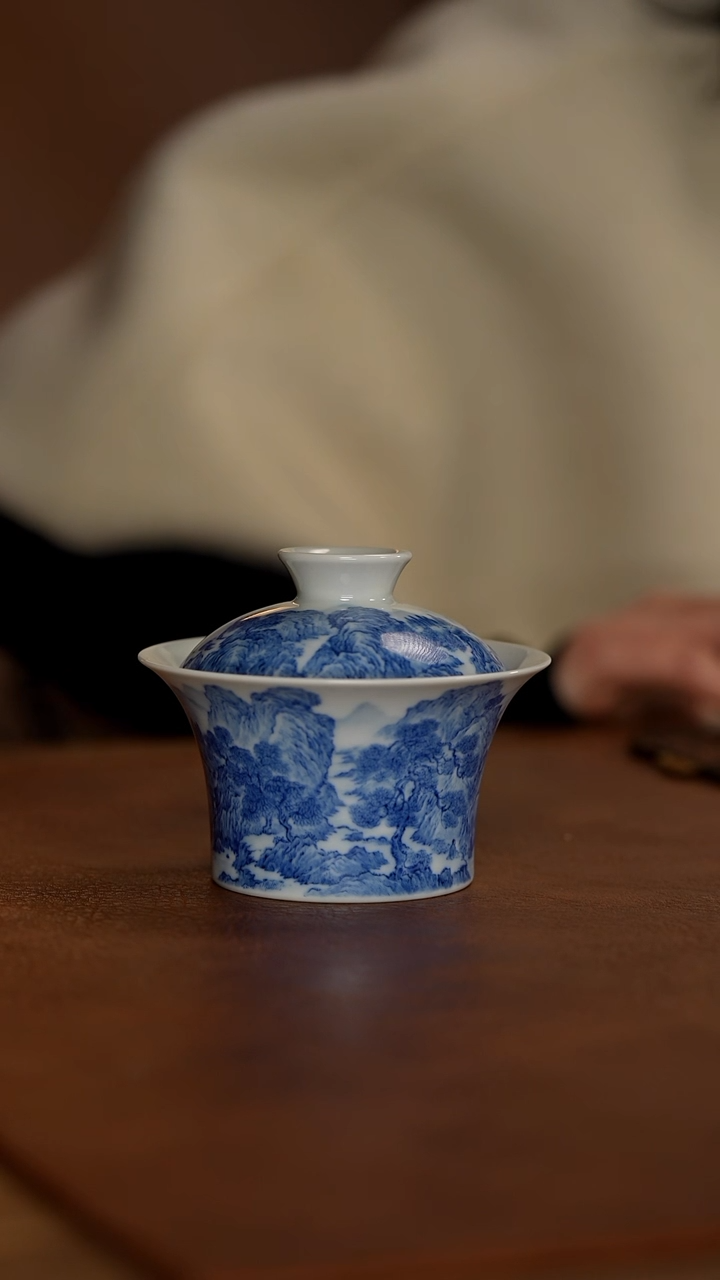 【闪购商品】杯子景德镇斌芬陶瓷甄选/秋山草堂154