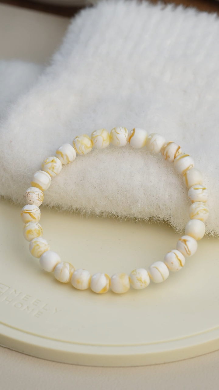 【闪购商品】蜜蜡裸石未镶嵌蜜蜡手串