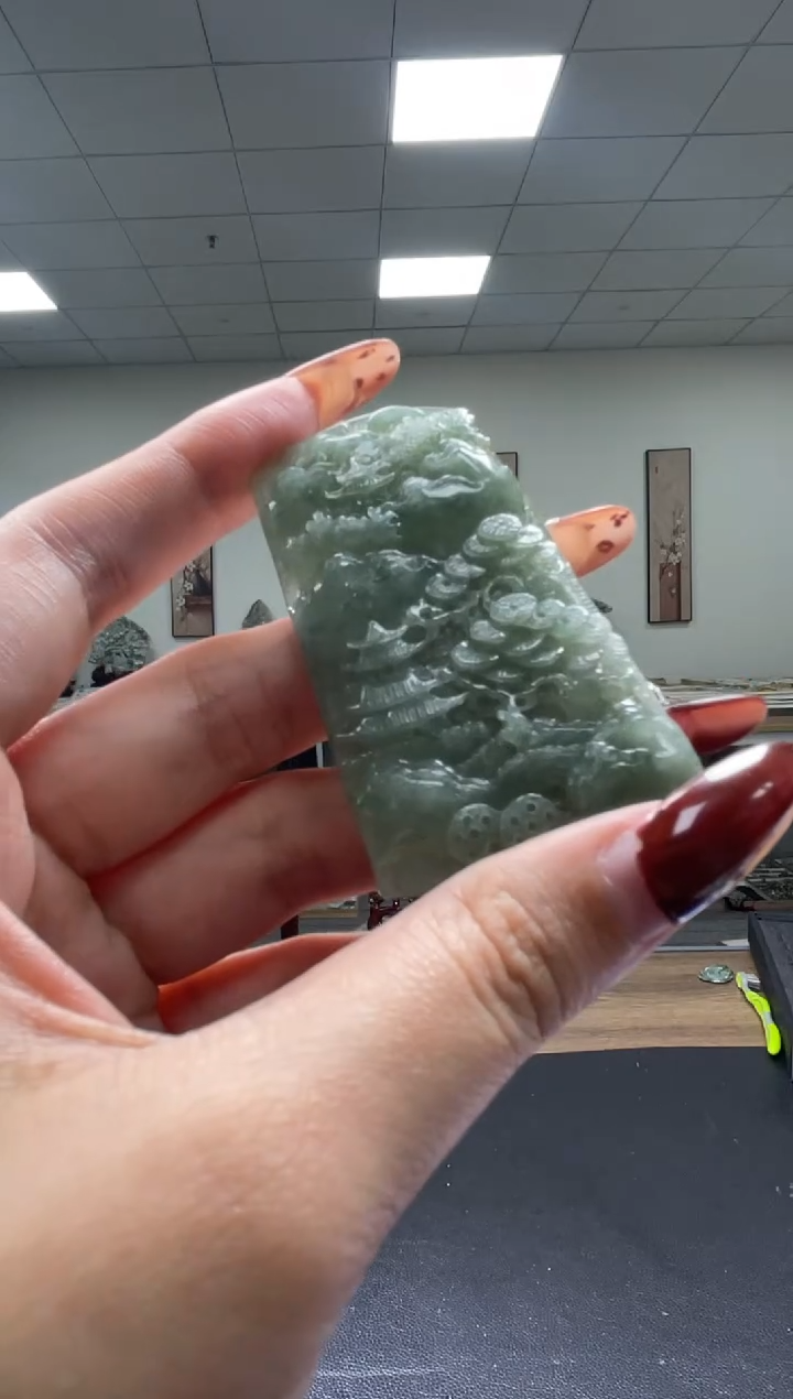 颈饰未镶嵌翡翠天然A货翡翠随机发一件135