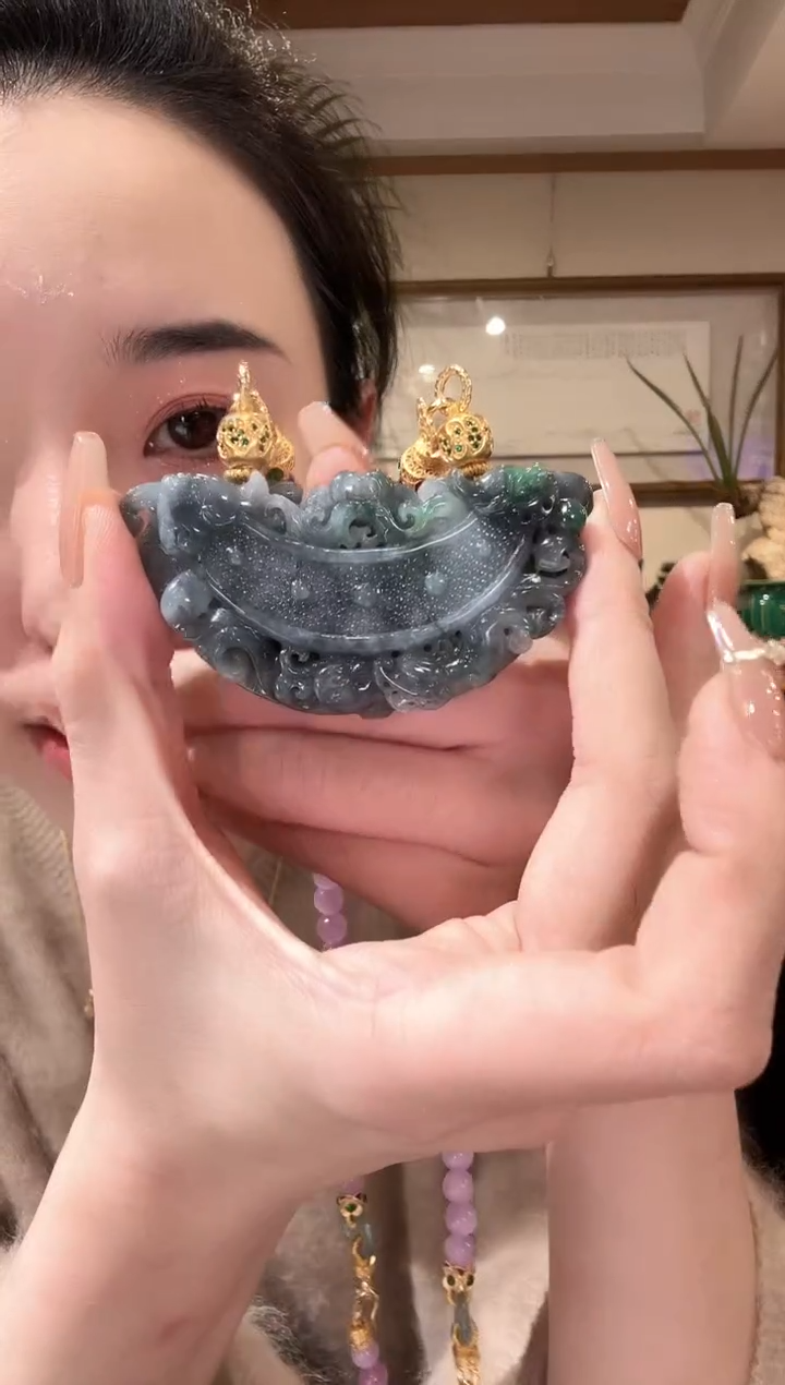 【闪购商品】翡翠颈饰未镶嵌国风