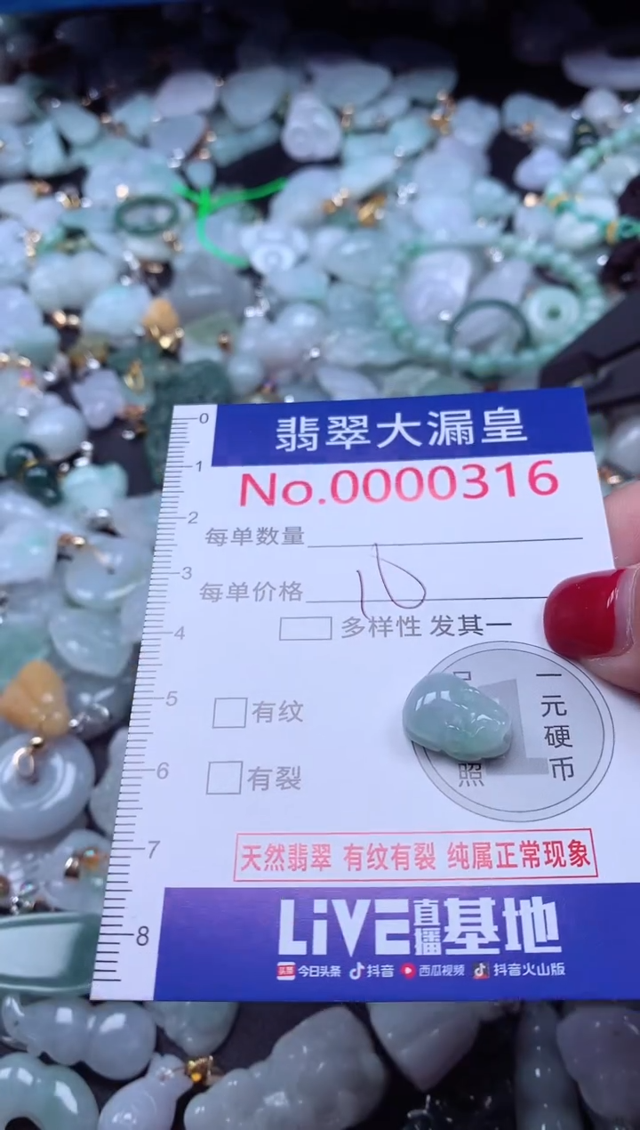 颈饰未镶嵌翡翠316