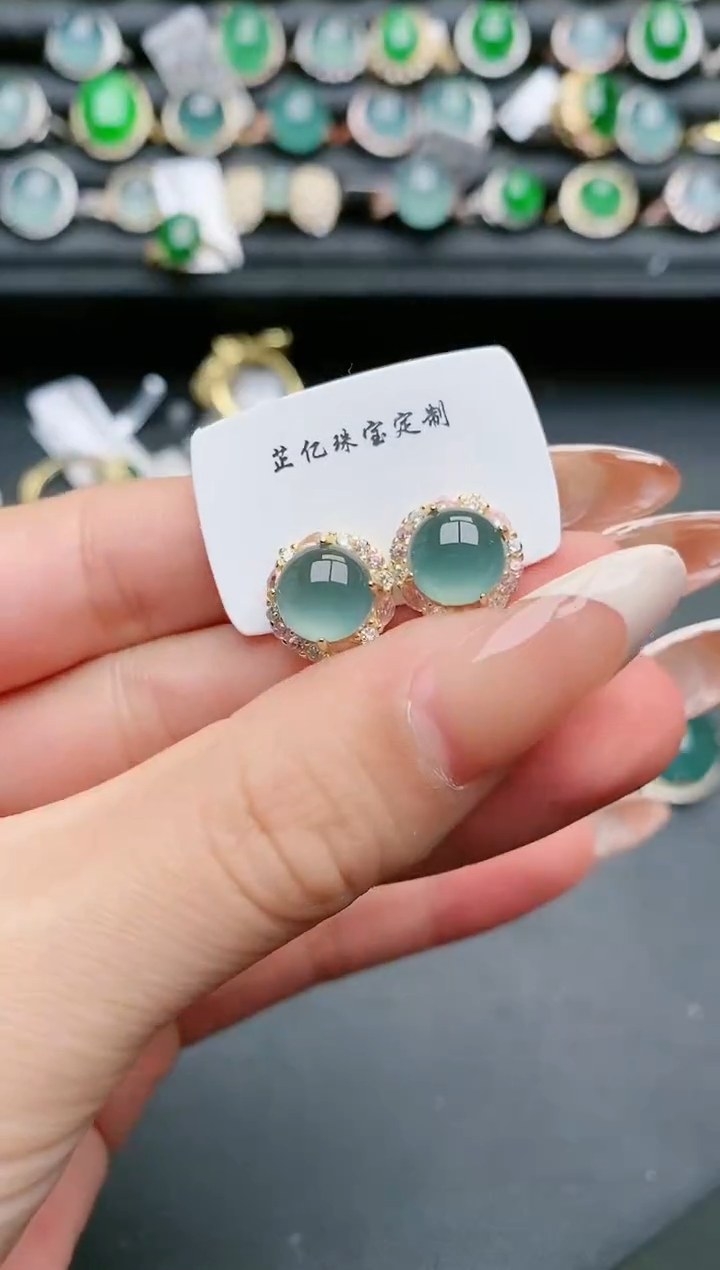 【闪购商品】翡翠戒指银S925镶嵌111111