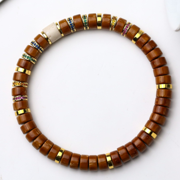 百顺文玩紫金鼠实心鼠-吐宝鼠-中式轻奢紫金鼠药片手串搭琉璃古珠