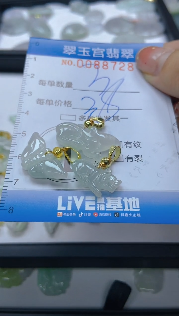 【闪购商品】翡翠颈饰未镶嵌闪购0088728
