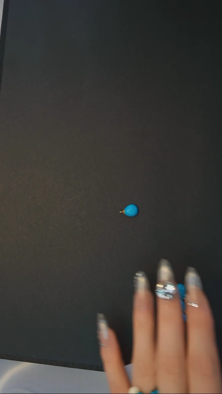 【闪购商品】绿松石吊坠银S925镶嵌发货一件