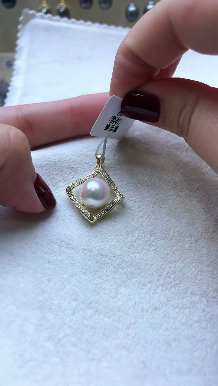 【闪购商品】海水珍珠吊坠未镶嵌ak吊坠