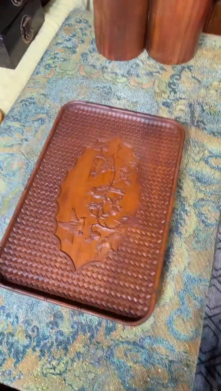 黄花梨/降香黄檀黄花梨鸟盘1111