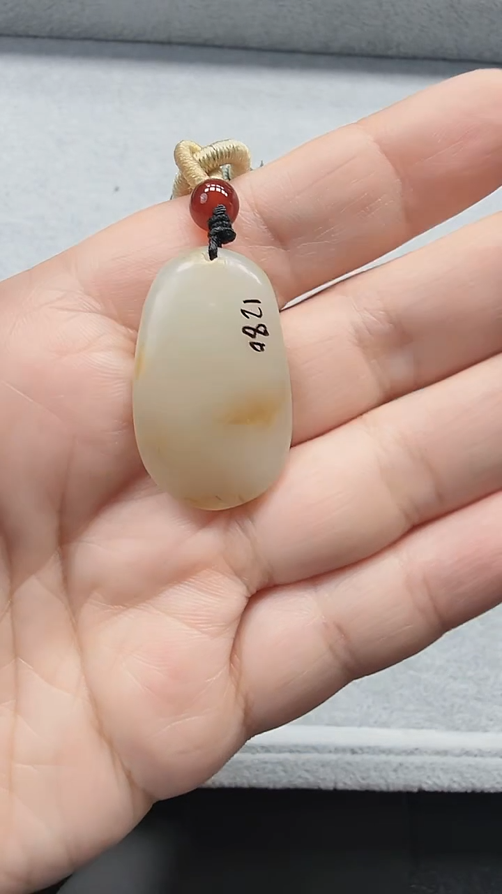 和田玉未镶嵌吊坠(不含链)215鱼