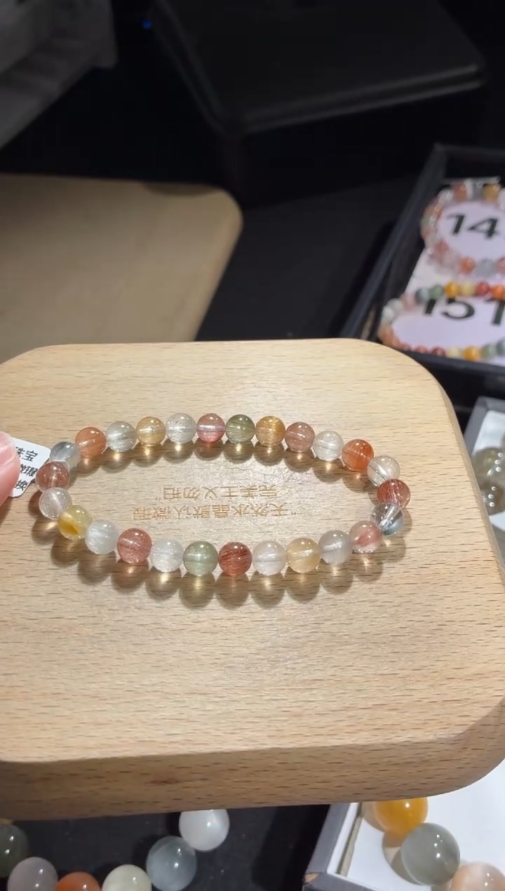 未镶嵌手链水晶153号多样性发一I7+