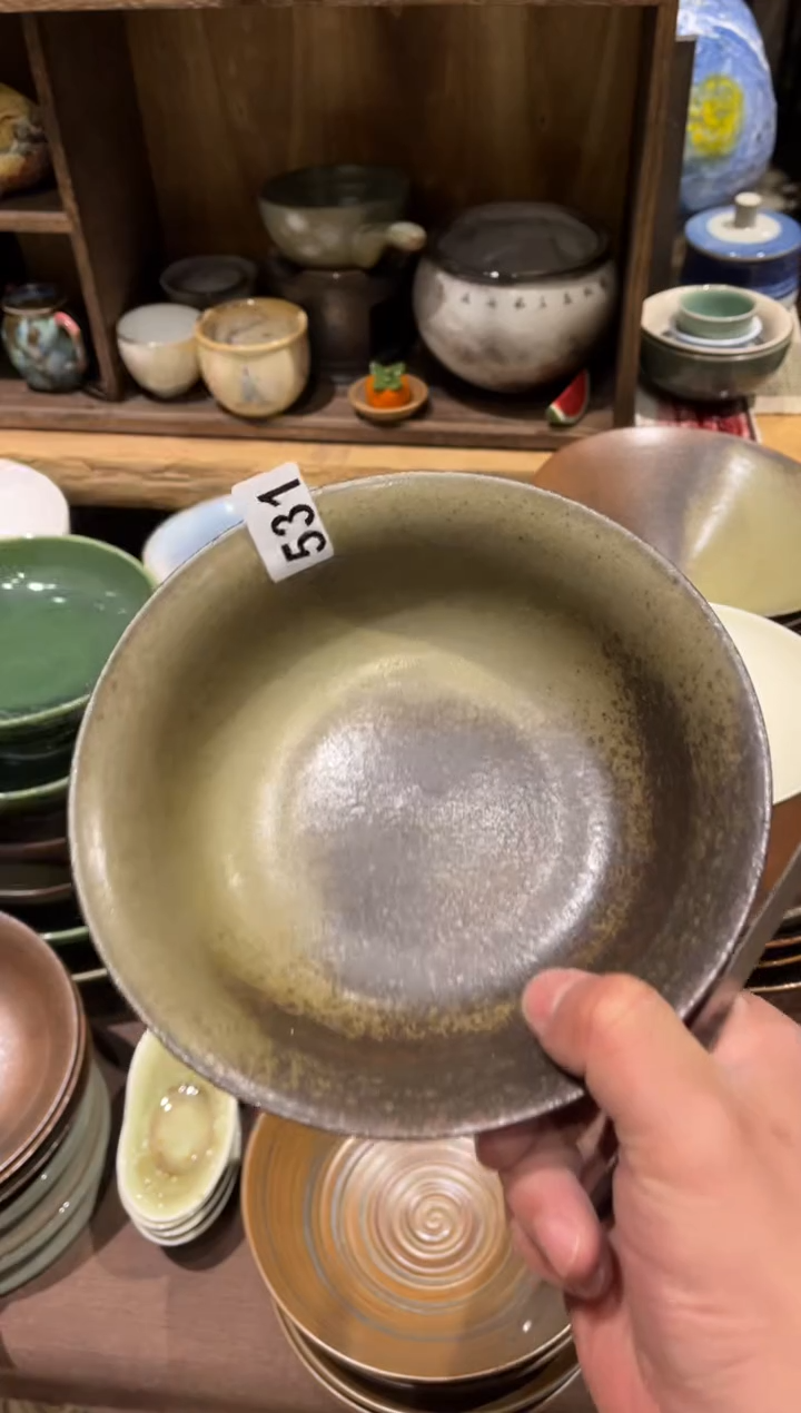 【闪购商品】瓷片531半山半水反边菜盘1只