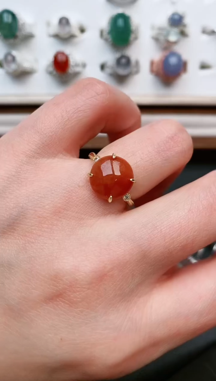 【闪购商品】翡翠戒指银S925镶嵌.....