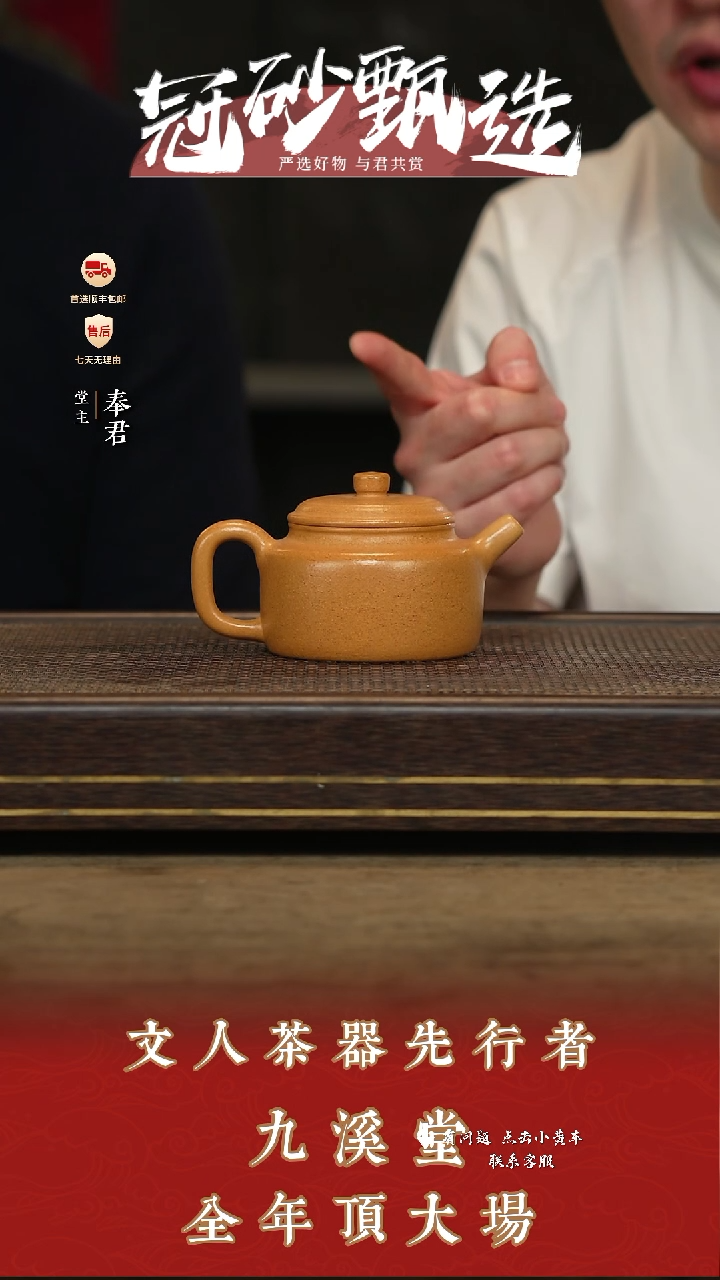 九溪堂壶紫砂茶壶s06