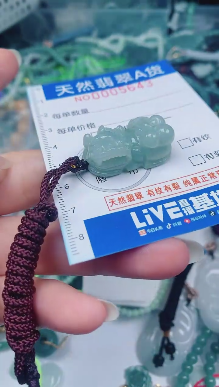 颈饰未镶嵌翡翠00005643
