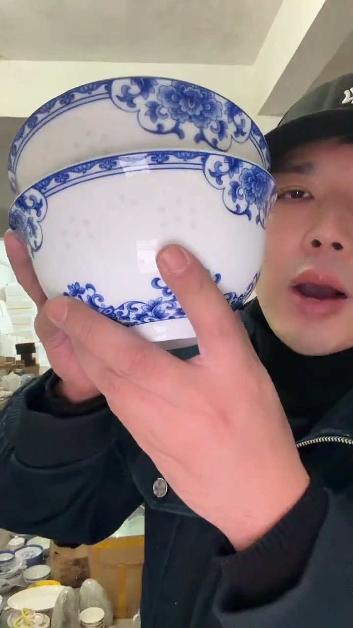 高温陶瓷福子面碗2个装