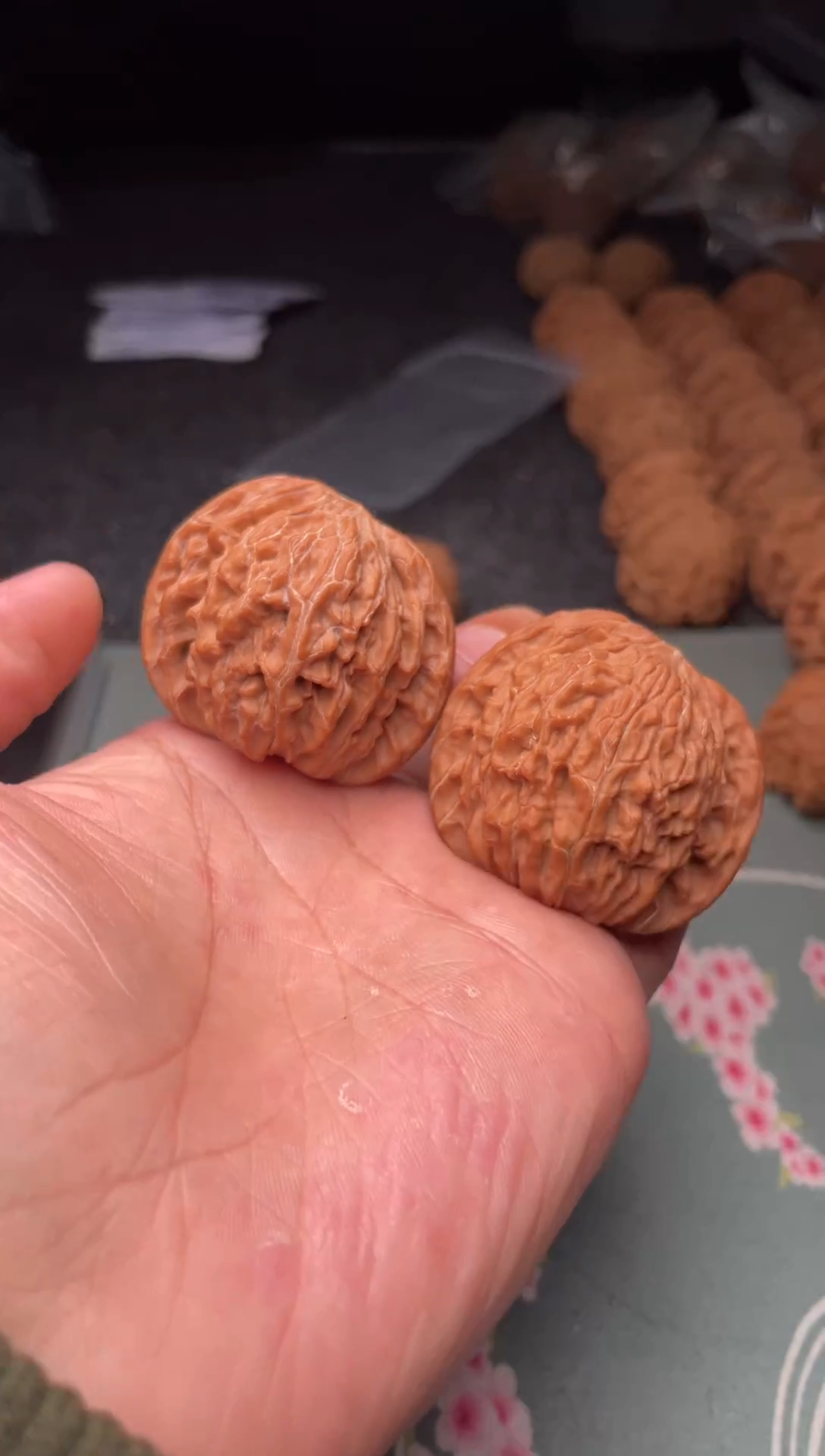 把件文玩核桃a291   磨盘 43尺