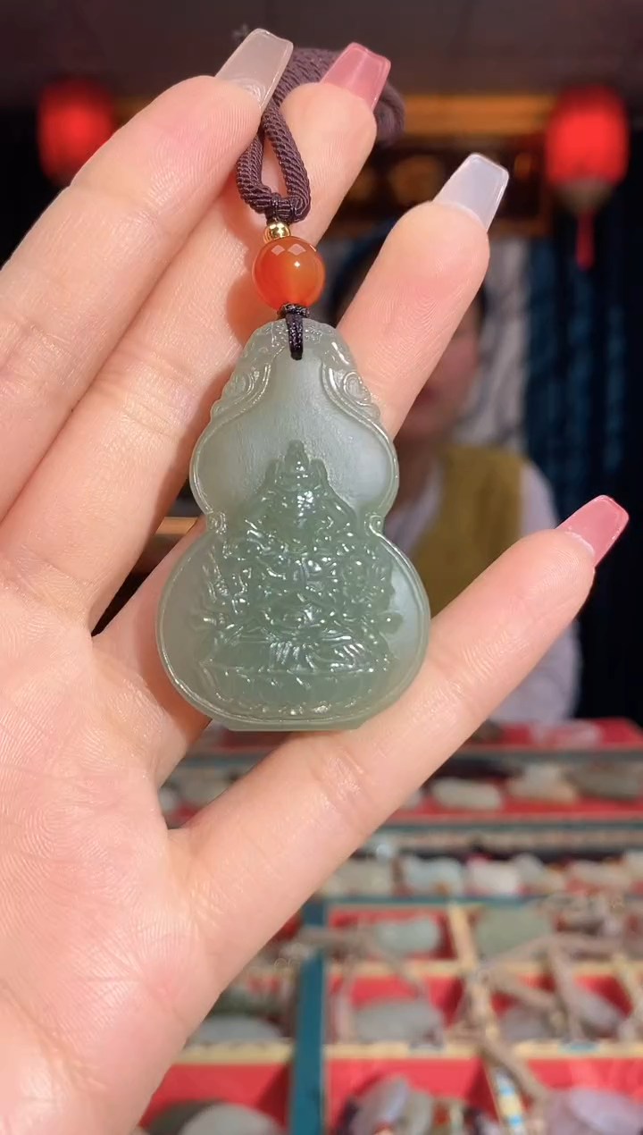 【闪购商品】和田玉未镶嵌挂件千手