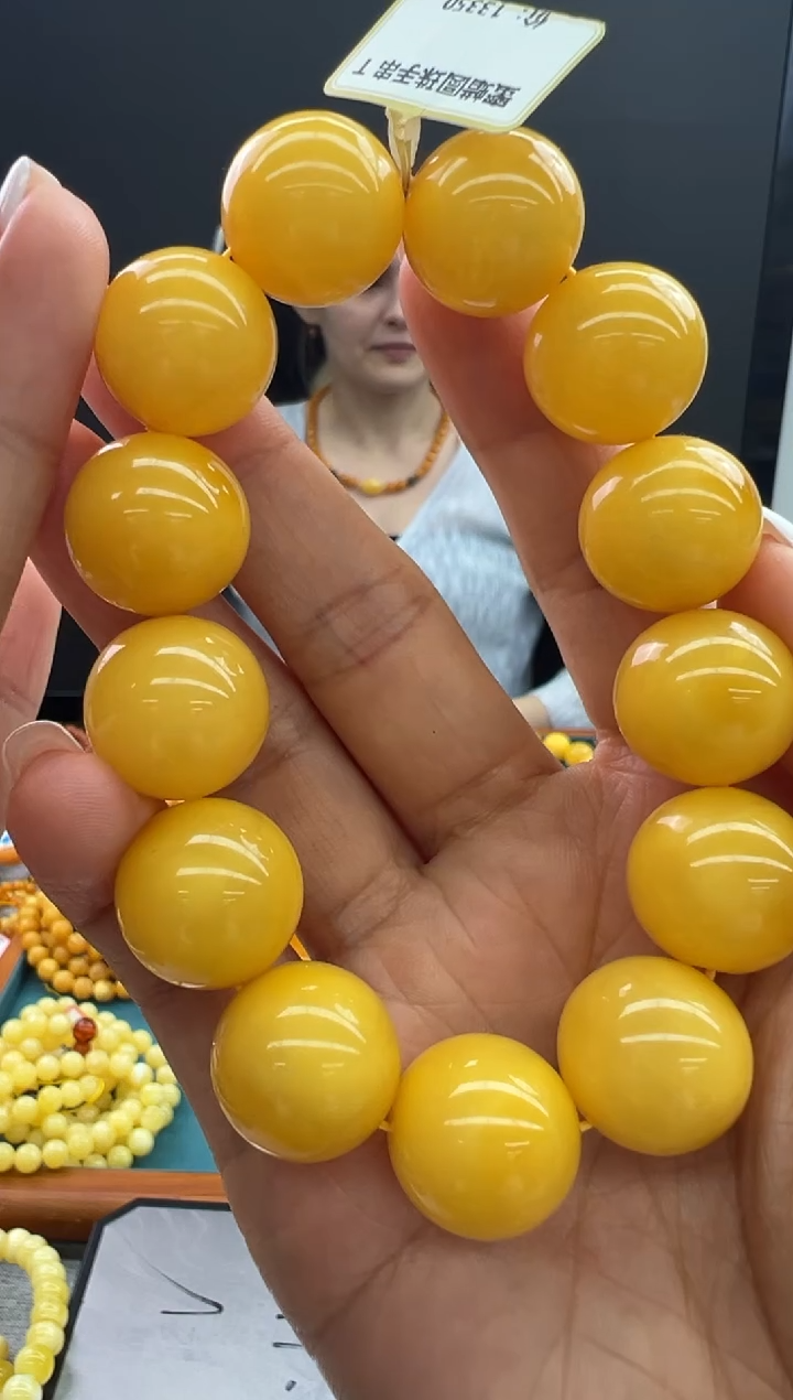 【闪购商品】未镶嵌琥珀手链71秒拍号