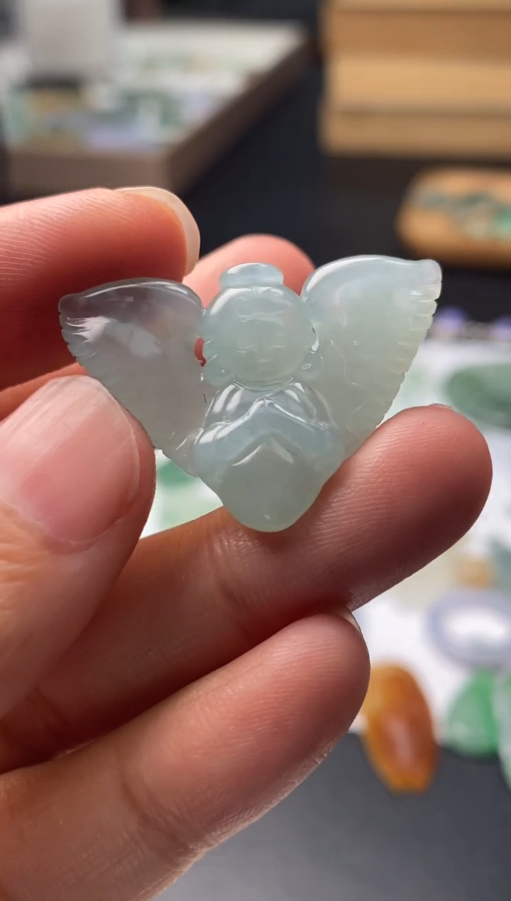 定制翡翠未镶嵌毛货翡翠~