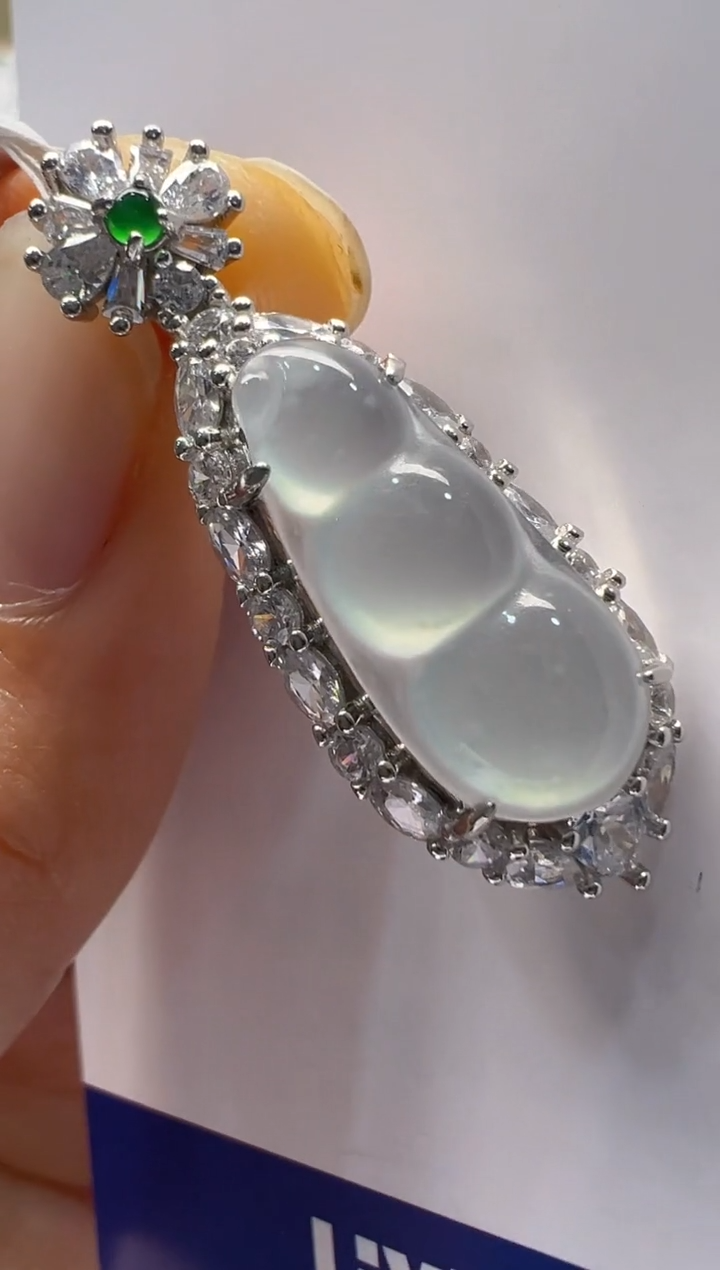 【闪购商品】翡翠吊坠(不含链)银S925镶嵌多样性团购发一件