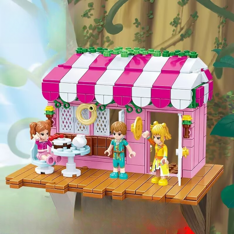 创意卡通DIY积木益智玩具