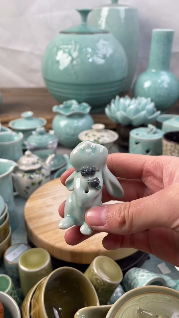 【闪购商品】手工捏花 特价福利 微瑕 慧仙青瓷