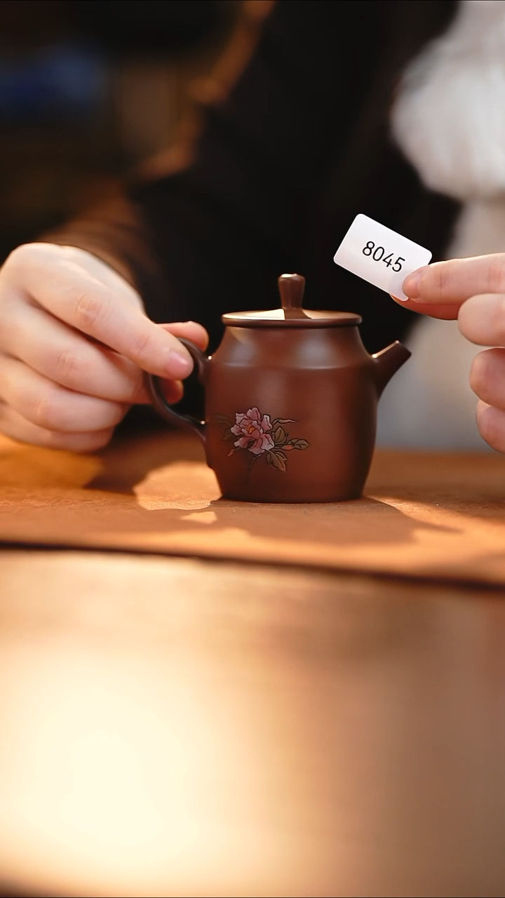 雲梦茶器紫陶茶壶8045