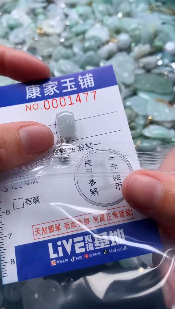 颈饰未镶嵌翡翠1477