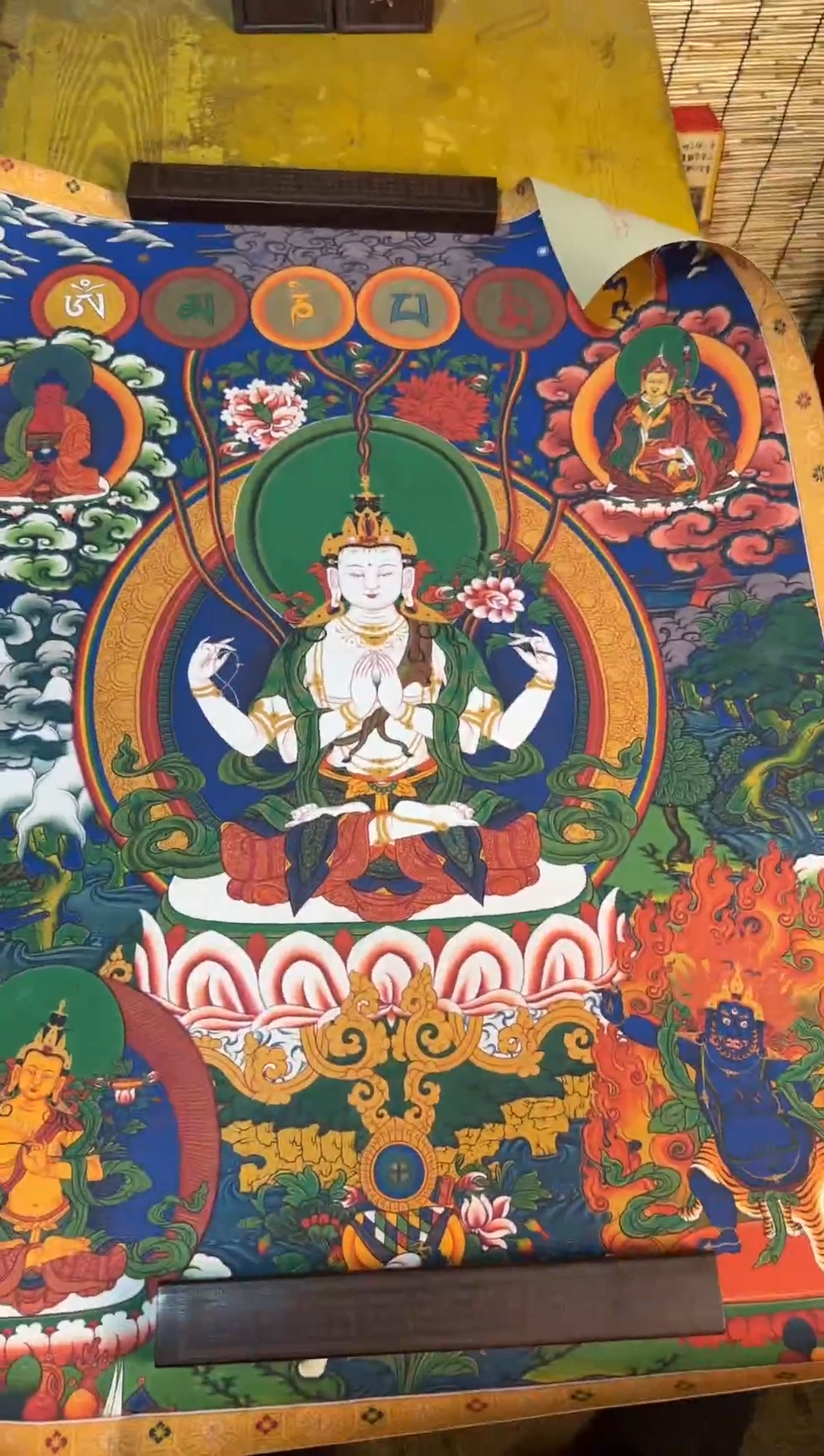 卷轴画精品唐卡===藏藏-94