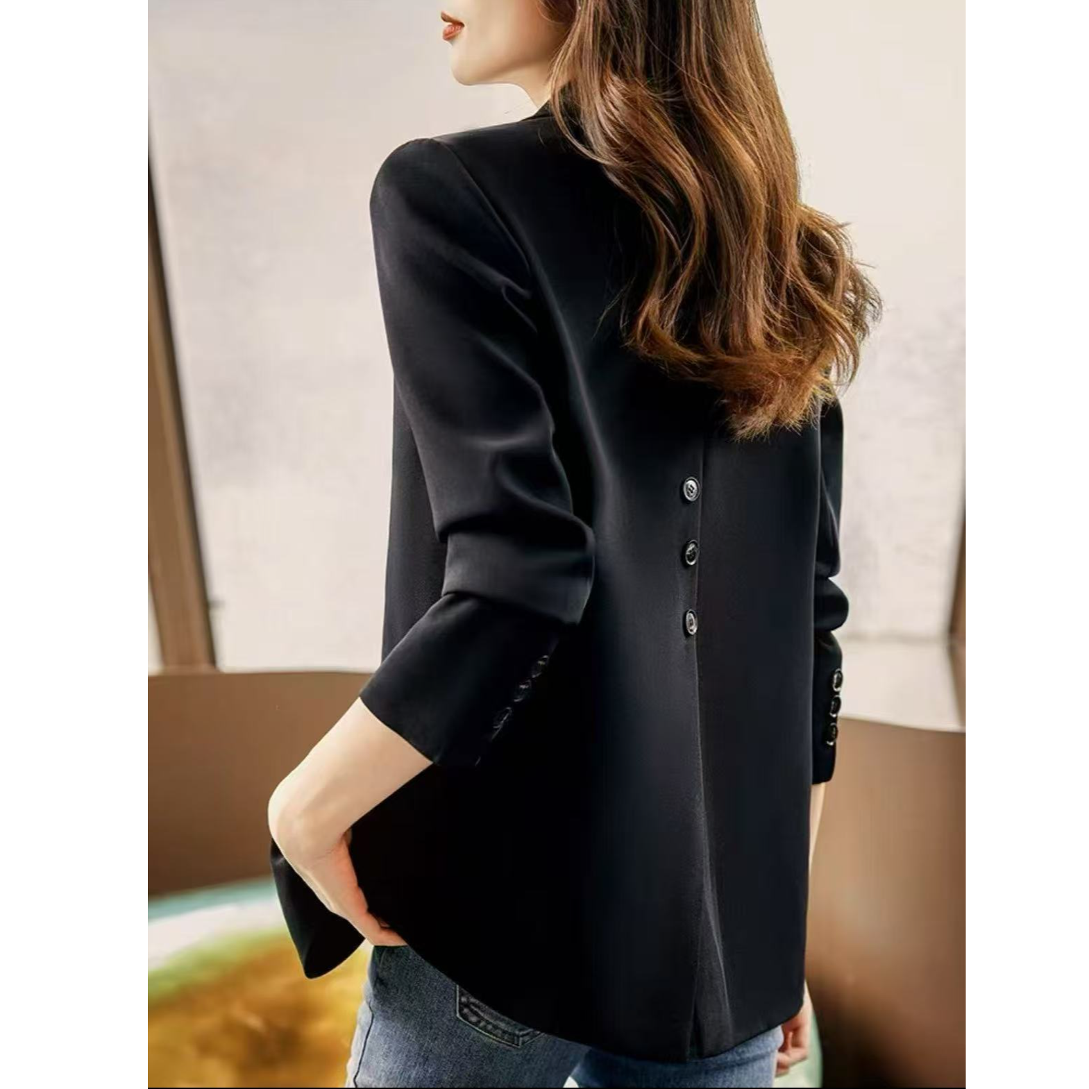 F305【麦子优选】三粒扣西装2303