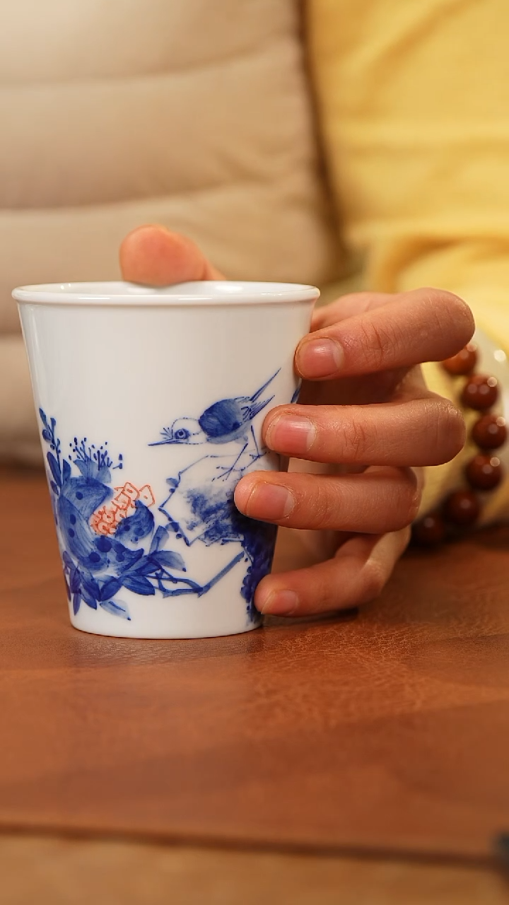 【闪购商品】杯景德镇青花主人杯