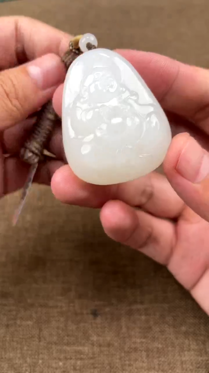 颈饰未镶嵌和田玉9.9ZZ多样性拍一发一62