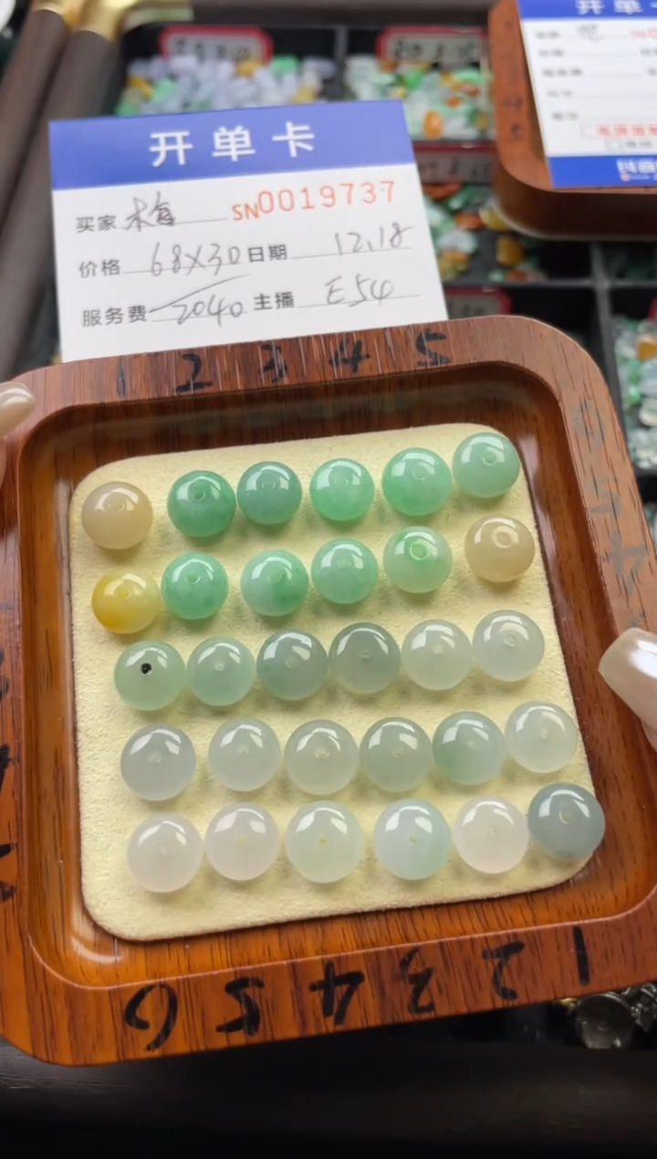 颈饰未镶嵌翡翠梅*仔19737
