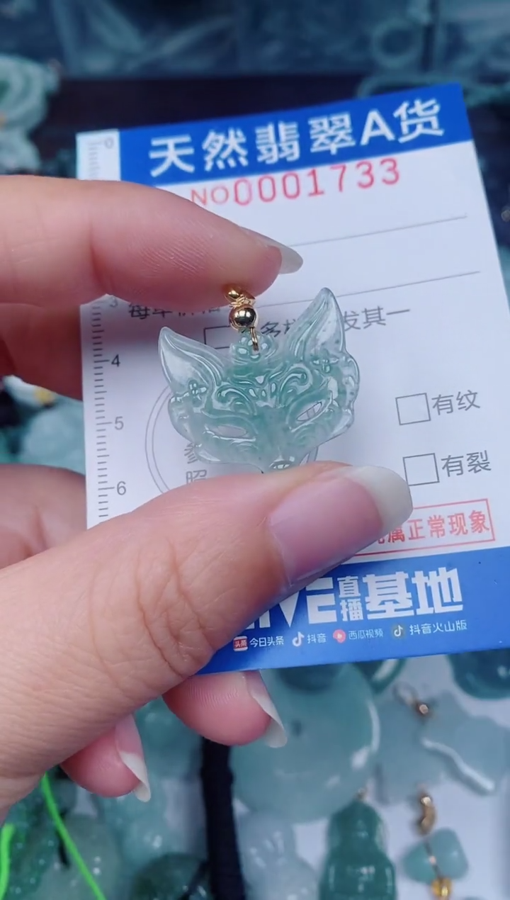 颈饰未镶嵌翡翠00001733